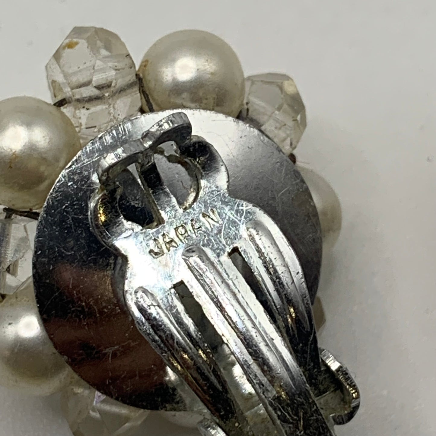 Vintage signed Japan Clip on earrings