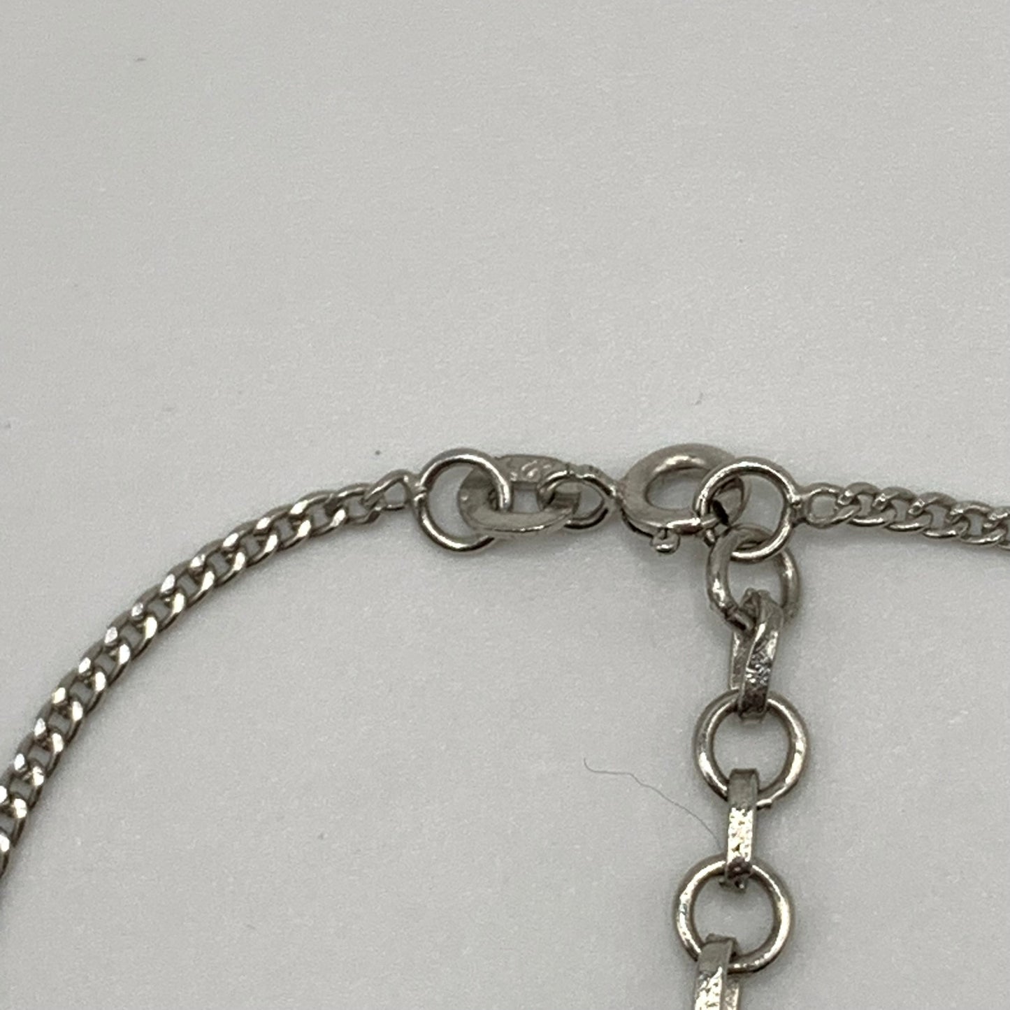 STS Sterling silver and Tanzanite gemstone necklace