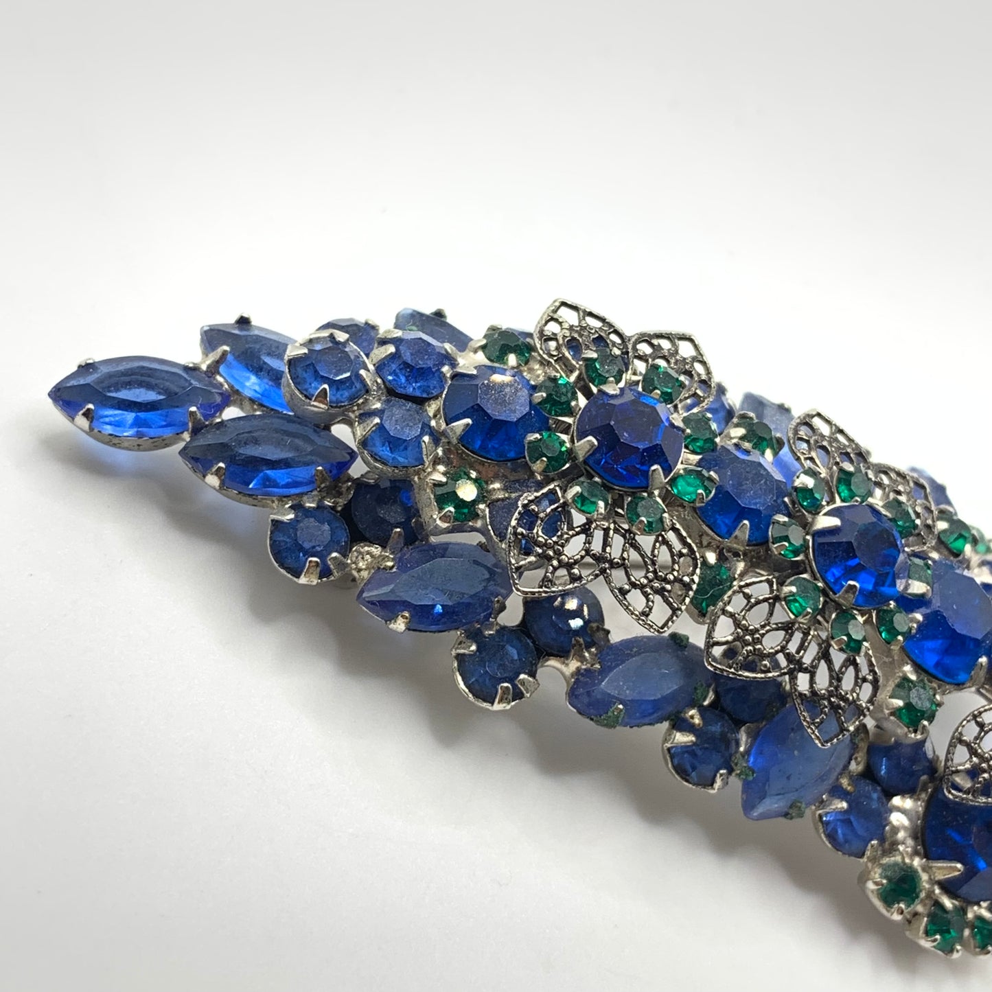 Vintage Juliana D&E Verified Rhinestone brooch