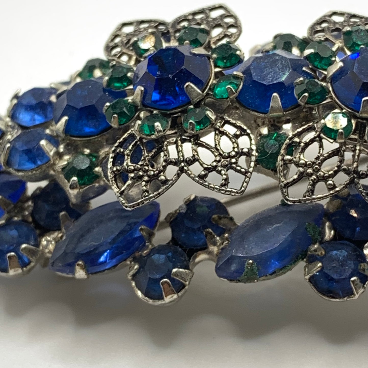 Vintage Juliana D&E Verified Rhinestone brooch