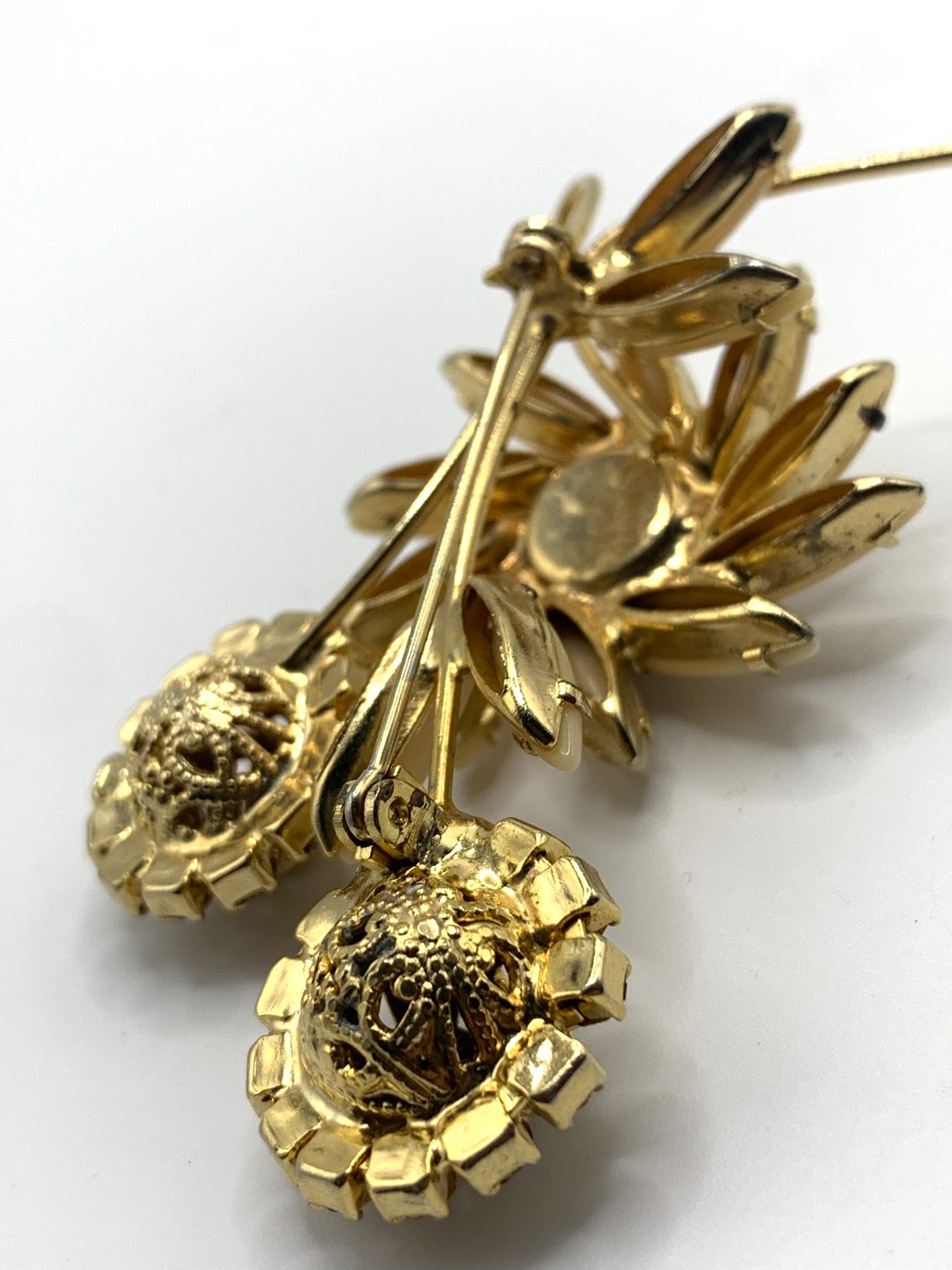 Vintage Juliana D&E Verified Rhinestone brooch