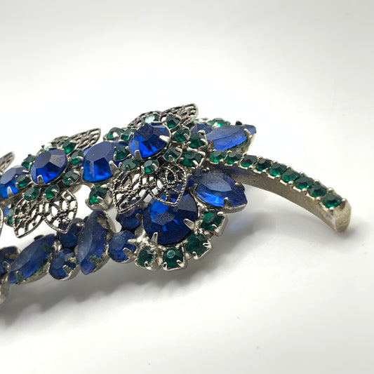 Vintage Juliana D&E Verified Rhinestone brooch